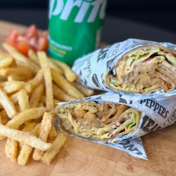 IMAGE 7 Aloo Chana Wrap